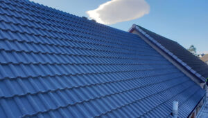 Roof tiling project completed by Aberdeen Broomill Roofing